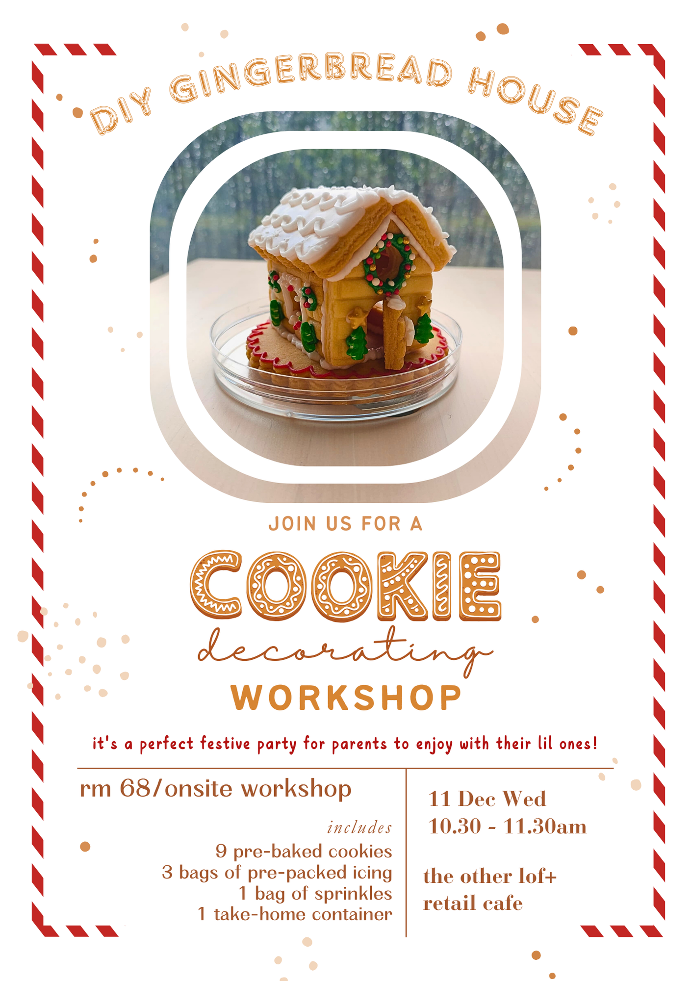 Gingerbread House DIY Workshop