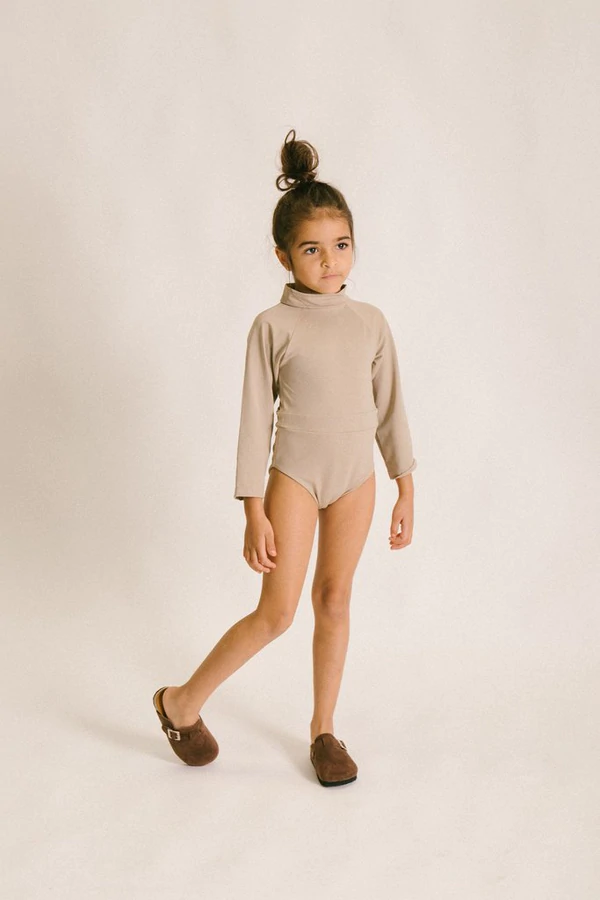 Ina Swim June Long Sleeve Girl One Piece